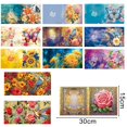 thumbnail image 4 of Pintura de diamantes DIY, tarjeta de bendición, flor, mariposa, bordado de mosaico de diamantes, tarjeta de agradecimiento, Festival, nuevo, 4 of 4