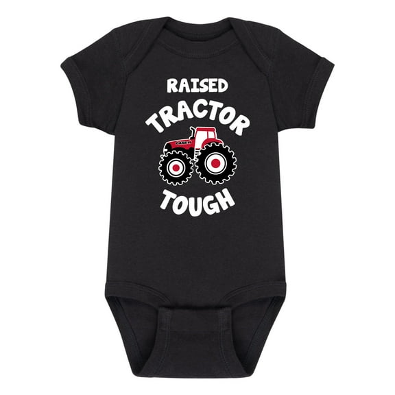 Case IH - Raised Tractor Tough - Infant Baby One Piece