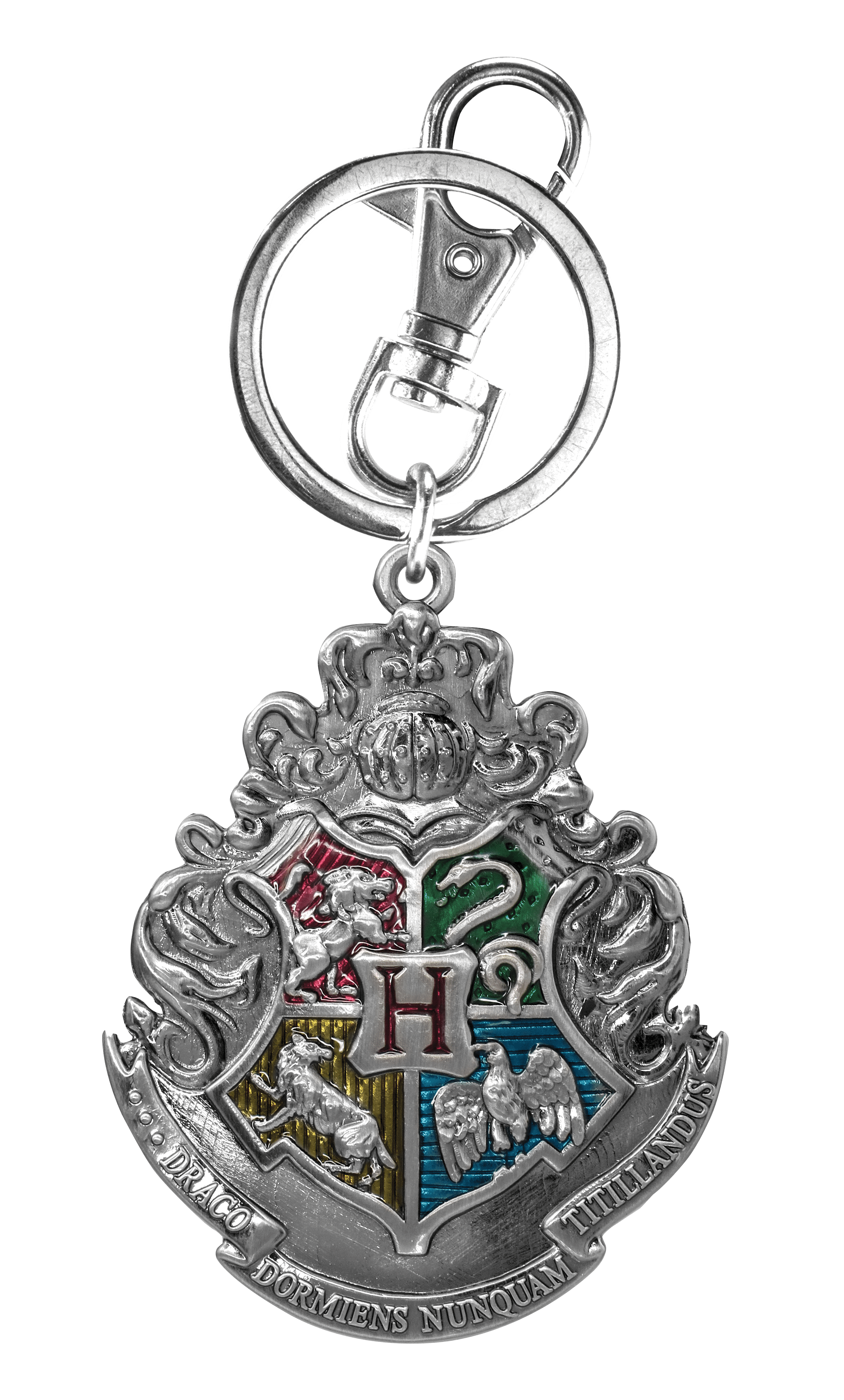 Harry Potter Key Rings Hogwarts Castle Gryffindor Slytherin Ravenclaw Hufflepuff 