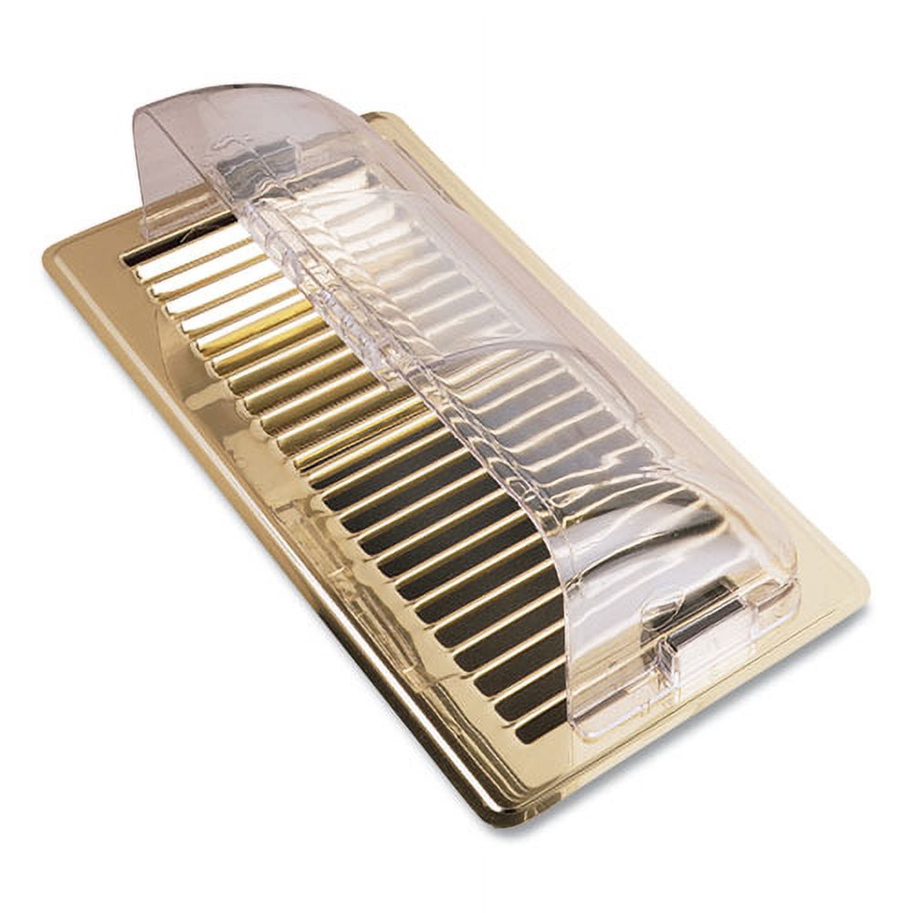 premium unbreakable air deflector, 3.87 x 9 x 2.75, clear | Bundle of 2 Each