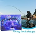 thumbnail image 6 of nTRIUQJ Fishing Countdown Set Surprise Blind For Anglers Gear Accessories Kit With Mystery Tools And Gadgets Daily Practice Blue, 6 of 7