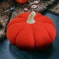 thumbnail image 4 of Hwkond Decorative Pillows, Inserts & Covers Pumpkin Pillow Halloween Toy Cushion Knitted Wool Style Pumpkin Living Room Sofa Cushion,Red, 4 of 5