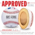 thumbnail image 4 of Pelotas de béisbol blandas Soft-Strike de Teeball Franklin Sports, 4 of 8