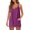 B226 Purple summer dresses for women clearance under $5, variant on Cagogo Womens Summer Sleeveless Mini Dress V Neck Spaghetti Strap Sundress Athletic Short Dress Beach Party Vacation Sun Dress with Pockets