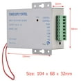 thumbnail image 1 of Tbest Access Power Supply,Input AC110V-240V Output DC 12V 3A 30W Power Supply Controller for Door Access Control System, Door Access Power Supply, 1 of 8
