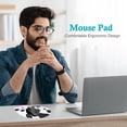 thumbnail image 2 of Ergonomic Mouse Pad with Wrist Support Rest Cow Style Cute Mouse Pad, Comfortable Computer Mouse Pad with Non-Slip Rubber Base, 2 of 7