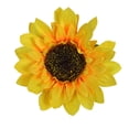 thumbnail image 4 of Cabeza de girasol artificial Simulación de cabezas de flores Ramo de fiesta de boda Accesorios de bricolaje, 24 piezas, Amarillo, 12 cm Advancent HA7119-05B, 4 of 6