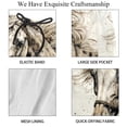 thumbnail image 4 of luoweisi Men's Beach Shorts Quick Dry Swim Trunks with Mesh Lining Horse 2XL, 4 of 5