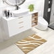 thumbnail image 3 of Alfombrilla de baño de microfibra antideslizante de 40 x 60 cm, alfombrilla de baño absorbente y esponjosa, alfombrilla de suelo lavable a máquina para baño, color caqui Sailing Electrónica, 3 of 5