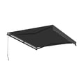 thumbnail image 7 of ALEKO 13' x 10' Black Retractable Motorized Patio Awning Sunshade, 7 of 7