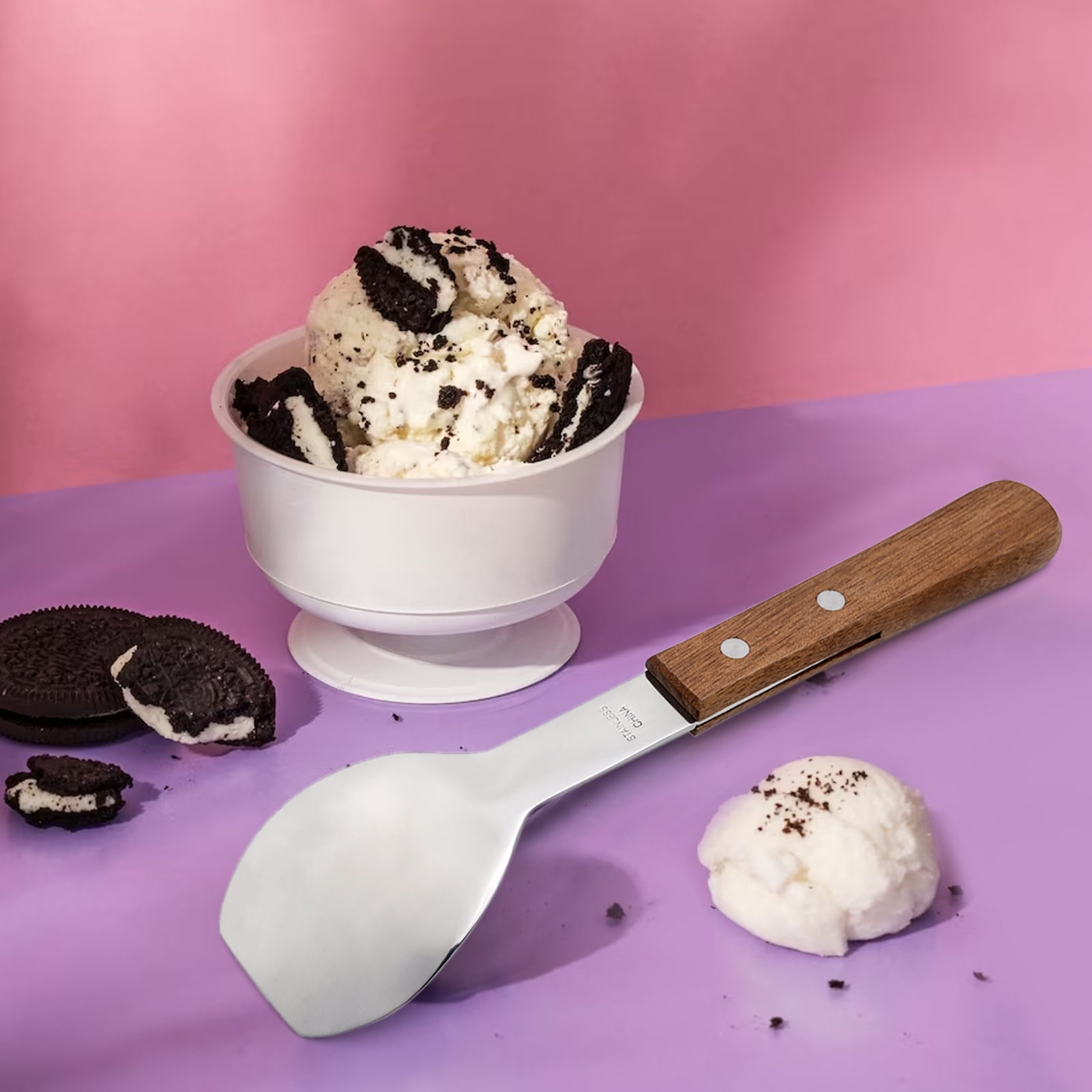 Ice cream spade wooden handle sale