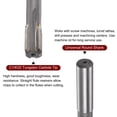 thumbnail image 4 of Uxcell Tungsten Carbide Straight Flutes Lathe Machine Reamer 15.2mm, 4 of 5