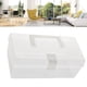 thumbnail image 3 of CAJA DE ALMACENAMIENTO DE PLÁSTICO, Contenedor de Almacenamiento de PlásTiCO Conveniente Transparente Conveniente Conveniente Multipósito Con Para El Hogar para Dormitorios, 3 of 7