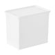 thumbnail image 1 of Contenedor de detergente en polvo, soporte para sábanas para secadora con tapa, dispensador de jabón multifuncional para ción de habitaciones, Estilo C, 1 of 5