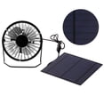 thumbnail image 3 of 5W Mini Solar Panel with Portable Cooling Fan Photovoltaic Solar Panel Set for Greenhouse Solar Panel Cooling Fan, 3 of 8