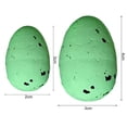 thumbnail image 5 of Tnobhg 50Pcs Colorful Foam Easter Eggs Realistic Looking Vibrant Color Ultralight Unbreakable Artificial Eggs Party Ornaments, 5 of 8