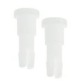 Qiysamall 1 Pair Optical Chin Rest Paper Tag Pin Paper Sanitary Safety