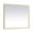 Brass, variant on MRE62740BR-Elegant Decor-Pier - 37.3W LED Mirror with Adjustable Color Temperature In Modern Style-40 Inches Tall and 27 Inches Wide-Brass Finish