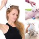 thumbnail image 3 of 1 pieza Masajeador de cuero cabelludo eléctrico Masajeador de cabeza portátil Mini masajeador de cuero cabelludo de mano Cuidado del cuero cabelludo Liberación de estrés Masajeador portátil impermeable Cabeza Cuello Cuerpo Mascota Gato/Do Rojo Verde, 3 of 5