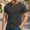 Dark Gray, variant on Kalauyu Mens Henley Shirt Short Sleeve Casual Button Basic Tees Classic Stretch Summer T Shirts