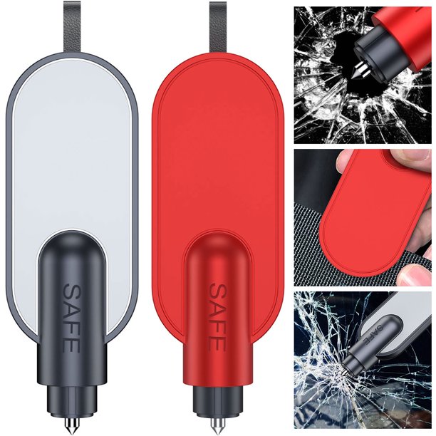 THRENS Car Safety Hammer Emergency Glass Breaker Handheld LifeSaving