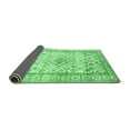 thumbnail image 2 of Ahgly Company Indoor Rectangle Persian Emerald Green Traditional Area Rugs, 7' x 10', 2 of 4