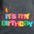 thumbnail image 3 of CafePress - It's My Birthday Letters Women's Dark T Shirt - Women's Traditional Fit Dark T-Shirt, 3 of 4