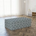 thumbnail image 3 of Black and White Foldable Mattress, Skull in Flora, 78.7" x 47.2", Charcoal Grey and White, by Ambesonne, 3 of 6