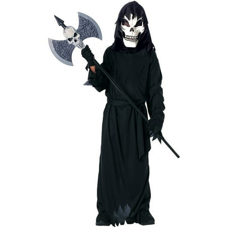 Rubies Scary Skelton Ghoul Reaper Kids Costume |