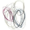 thumbnail image 2 of Goldberger, Jennifer 12x12 White Modern Wood Framed Museum Art Print Titled - Magenta Rounds I, 2 of 4