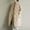 Beige, variant on Fnooota Puffer Jackets for Women, Mid-length Lightweight Warm Loose Fit Winter Coats Outerwear Beige Size L