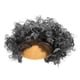 thumbnail image 4 of Peluca gris con calvicie para hombre, peluca corta y rizada para disfraz de Halloween con calva, peluca sintética para cosplay de anciano para fiestas navideñas., 4 of 8