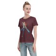 thumbnail image 4 of T-Shirt Basique à Manches Courtes pour Femme une Pièce Nami, 4 of 6
