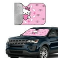 thumbnail image 6 of Hello Kitty Car Windshield Sunshades, Front Windshield Sun Shade, Hardened Sun Visor Shield Cover, Foldable Reflector For Car Truck Suv, Keeps Your Vehicle Cool, 6 of 8