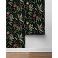 thumbnail image 6 of NextWall Ebony Forest Flourish Peel and Stick Wallpaper - 27 in. W x 18 ft. L Roll, 6 of 7