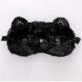 thumbnail image 1 of Bonita máscara para dormir, venda para los ojos, venda de felpa, cubre los ojos, sueño reparador para niñas, mujeres, parches para los ojos de animales para la noche, siesta, relajación, salud, gato n, 1 of 5