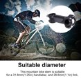 thumbnail image 4 of sweethay Adaptador de vástago de bicicleta de 31,8mm, espaciador de vástago de manillar de bicicleta de 32-100mm, horquilla de vástago ligero de Ciclismo 60mm sweethay OD002032-01, 4 of 6