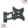 thumbnail image 3 of OULII Support Mural Réglable pour Moniteur Compatible Acier Noir Lot de 1 Usage Domestique, 3 of 7
