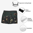thumbnail image 3 of Gukieu Stylish Avian Gathering Print Men's Boxer Briefs, High Elastic Moisture Wicking Boxer Briefs Underwear-Large, 3 of 5