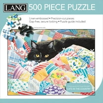 Jigsaw Puzzle 500 Pieces 24"X18"-Grandma's Quilt