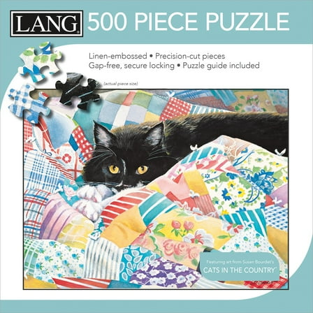 Jigsaw Puzzle 500 Pieces 24"X18"-Grandma's Quilt