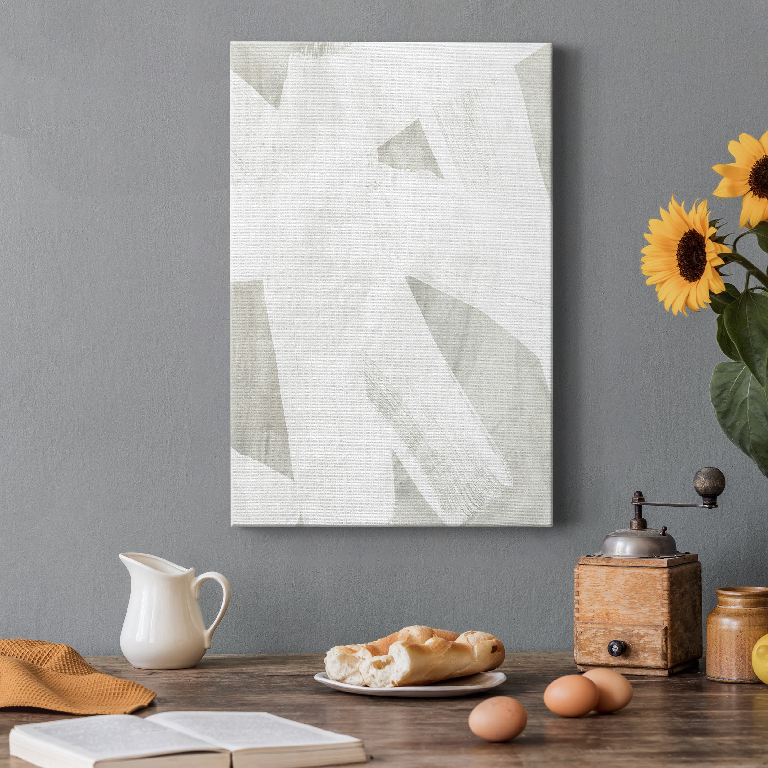 Stone Brush II Premium Gallery Wrapped Canvas - Ready to Hang