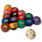 Aramith Tournament Black TV Scratch Resistant Billiard Balls Set (16 Count)