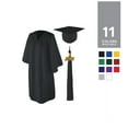 Class Act Graduation Adult Unisex Matte Graduation Cap and Gown with