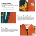 thumbnail image 2 of Soidarity Trajes de neopreno para niños de 2,5 MM, traje de buceo grueso, traje de baño, deportes transpirables, pieles de buceo para buceo, esnórquel, Deportes acuáticos naranja L Soidarity OD003671-08, 2 of 6