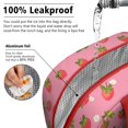 thumbnail image 5 of Lunch Bag Lunch Box for Women Reusable Insulated Lunch Bags,Water-Resistant Fruits Strawberry Pattern Cooler Lunch Tote Bag, Large Capacity for Work Travel Picnic, 5 of 6