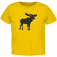 thumbnail image 1 of Moose Faux Stitched Toddler T Shirt, 1 of 1