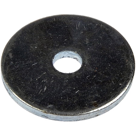 Dorman 367-128BX Fender Washer-Grade 2- 1/4 In. (6mm) Natural/Zinc-Plated (Pack of 25)
