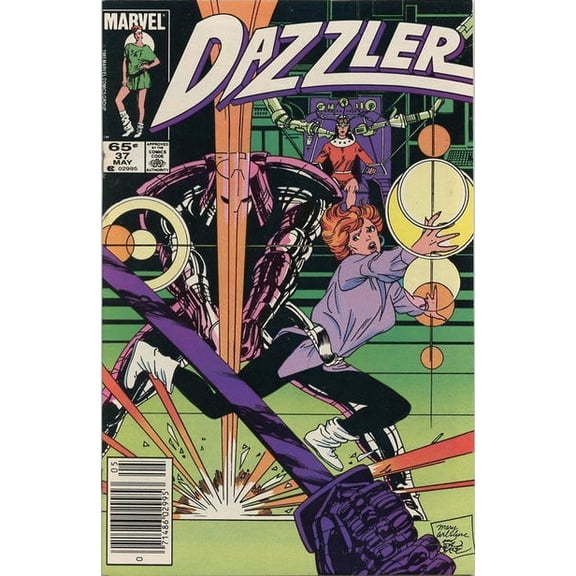 Dazzler #37 (Newsstand) VF ; Marvel Comic Book