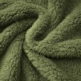 thumbnail image 5 of QTISFD Women's Fleece Jackets Zipper Stand Collared Long Sleeve Fuzzy Fluffy Plush Coats Fall Winter Solid Comfy Warm Long Sherpa Jackets, 5 of 9